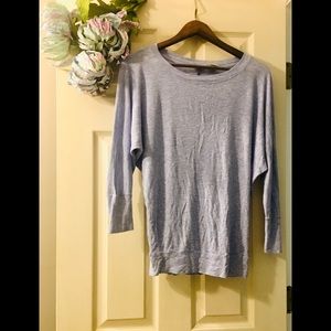 ST. TROPEZ Dolman Heathered Tee Medium M NWOT